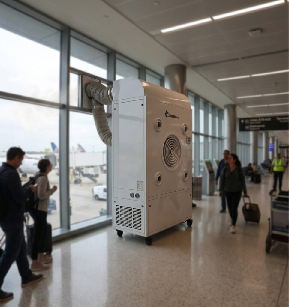 Aire acondicionado portatil industrial gran potencia