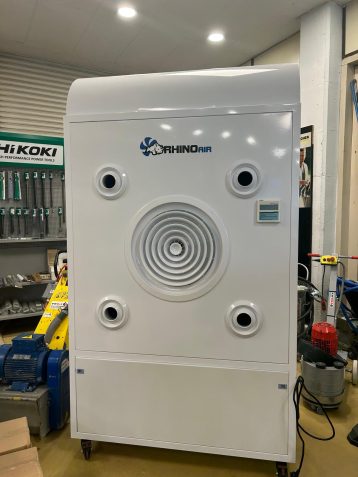 Aire acondicionado portátil industrial spot cooler gran potencia en distribuidor Remi Rent